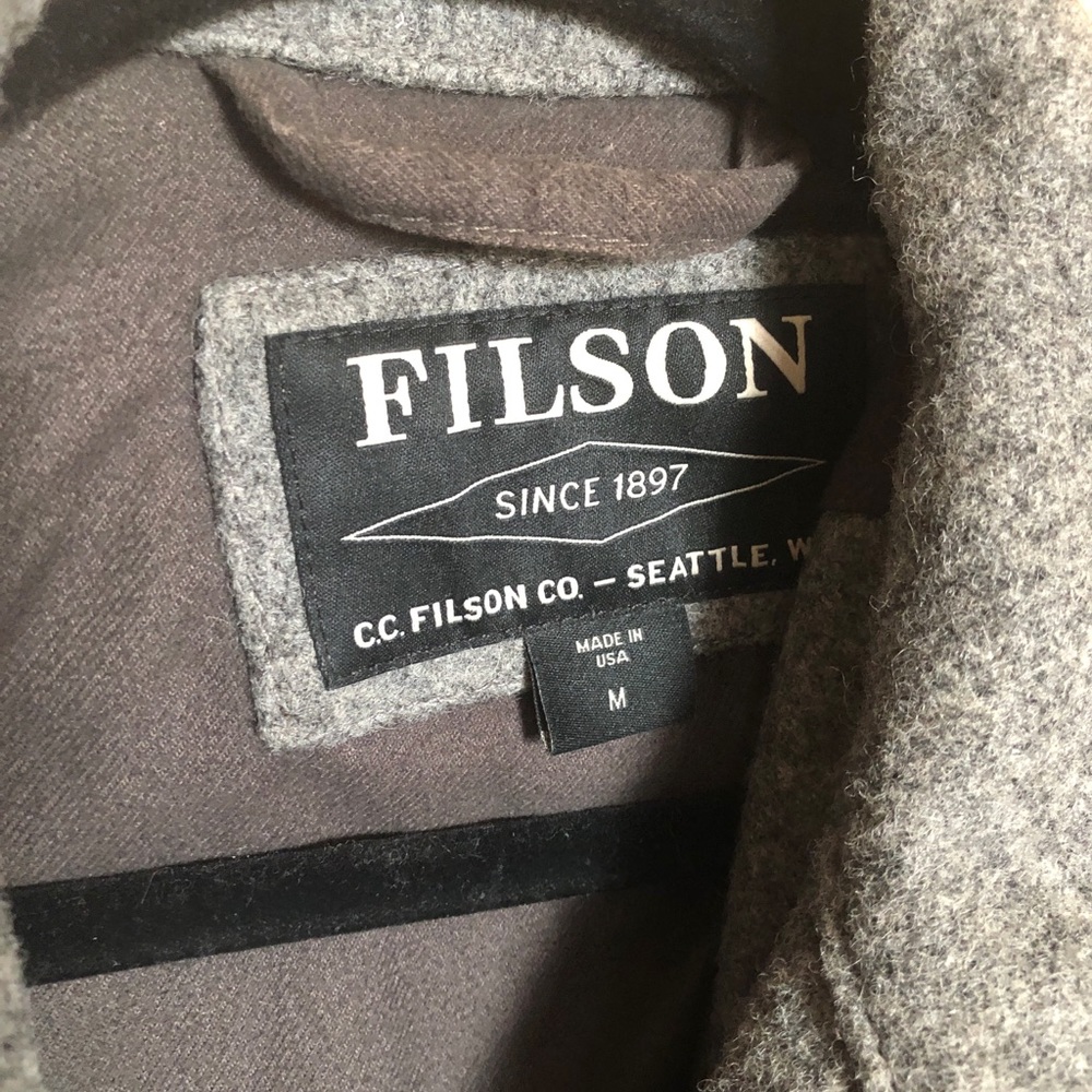Womens Filson Mackinaw Cruiser Wool Coat - Picture 2 of 7
